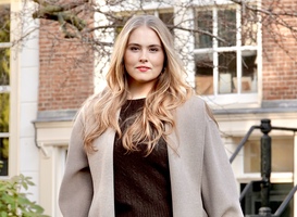 Prinses van Oranje bij Graduation Ceremony Universiteit van Amsterdam